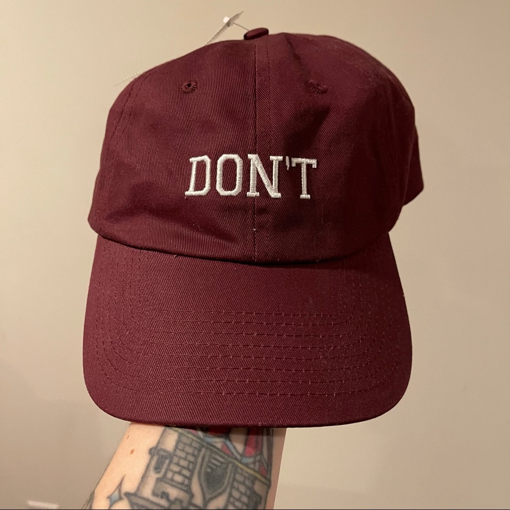 NWT Spencer’s “Don’t” Hat